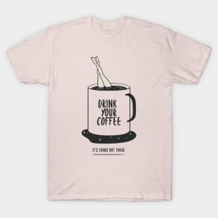 Coffee Lover Coffee Addict I Need My Coffee Funny T-Shirt